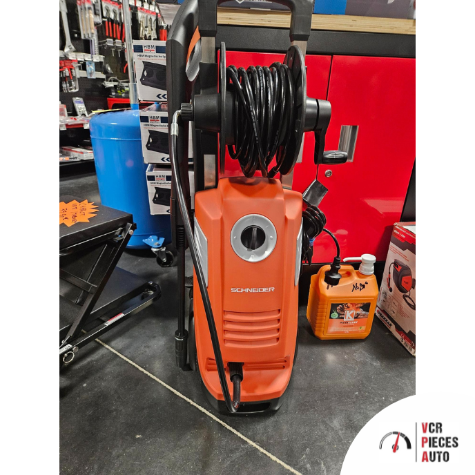 Nettoyeur haute pression eau froide Schneider - 80 bar VCR Pièces Auto
