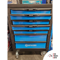 Servante d’atelier Stilker - 7 tiroirs, 147 outils VCR Pièces Auto