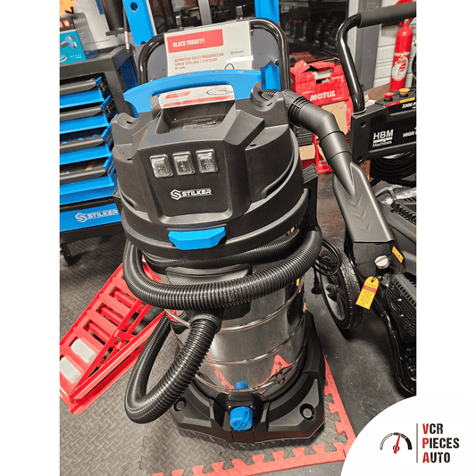 Aspirateur eau & poussières 80 L – 3 moteurs VCR Pièces Auto