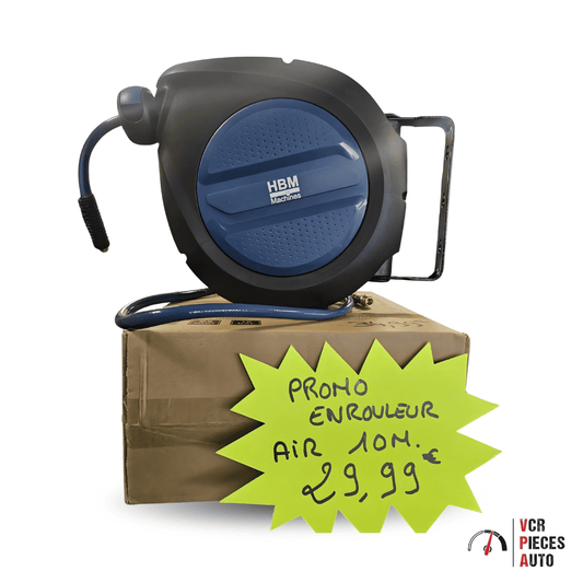 Enrouleur automatique d’air HBM – 10 m VCR Pièces Auto