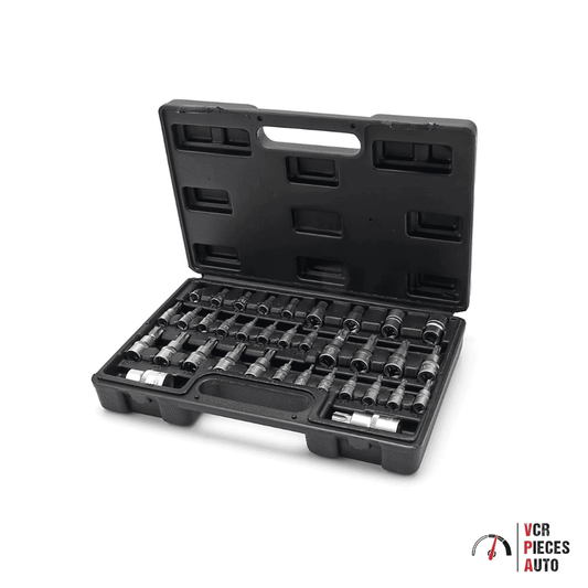 Coffret 35 douilles Torx Mâle / Femelle VCR Pièces Auto