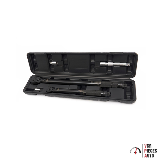 Coffret de 2 clés dynamométriques 1/4” + 1/2” – HBM Machines VCR Pièces Auto