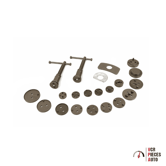 Kit universel de repousse-piston de frein - 21 pièces