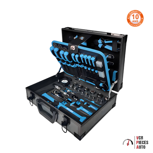 Mallette de dépannage Stilker 112 outils 1/4” – 1/2” VCR Pièces Auto