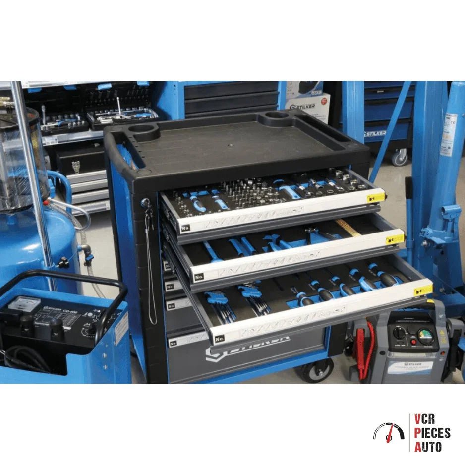 Servante d'atelier 7 tiroirs - 147 outils - VCR Pièces Auto